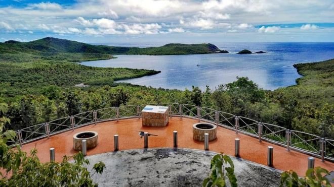 Martiniquela1e's tweet photo. #Martinique Inauguration du point de vue de Morne-Pavillon à @VilleTrinite @CAPNORD972  https://t.co/wMG5FowKYc https://t.co/H8CDU7QrJ6