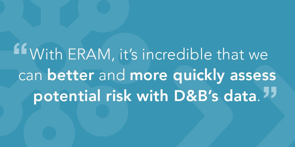 DunBradstreet's tweet photo. With D&B ERAM, this #cybersecurity company was able to create an instant decision engine for automated #credit assessments. Learn more: https://t.co/NnkaUu3gp6 #finance #ecommerce #DNBData https://t.co/dNNZlRkqz4