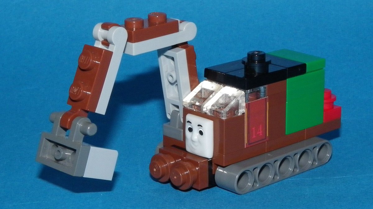 Small Thomas World Pa Twitter きかんしゃトーマス ｎゲージ レゴトレイン オリバー Thomas And Friends N Gauge Lego Train Oliver 鉄道輸送時は輸送用の幅の狭い履帯 キャタピラ に交換しています きかんしゃ トーマス オリバー Thomasandfriends Oliver ｎ