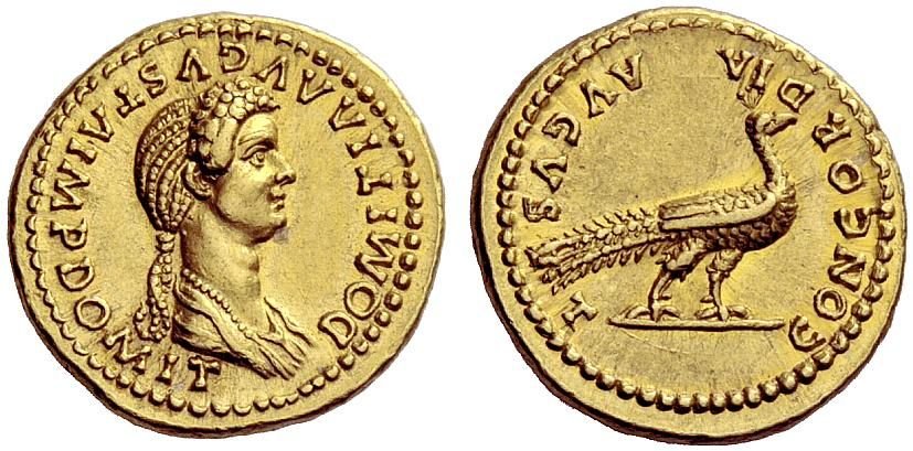 SokolowskiLuk's tweet photo. And one more #aureus of #Domitia and #peacock:
https://t.co/Wz5BnydpqT https://t.co/5mQxoyT3jx