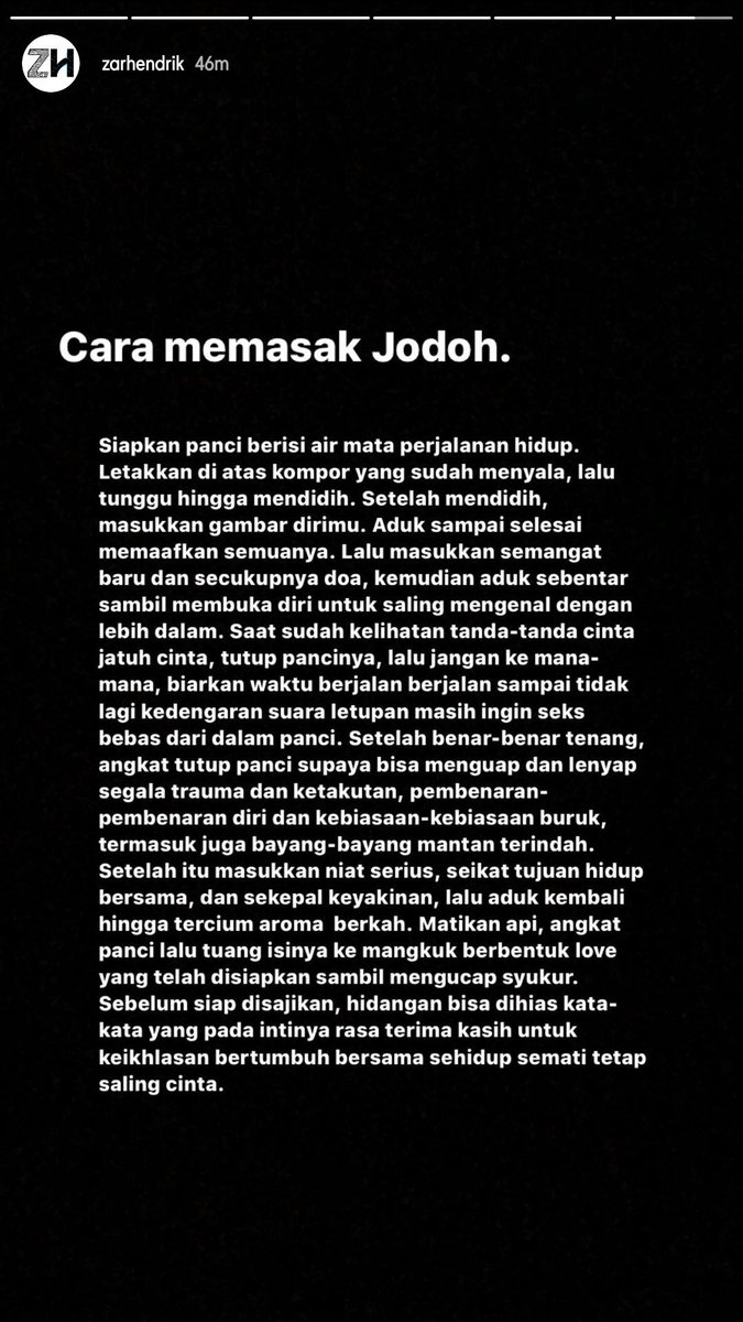 Sebuah tutorial langka dari <a href="/zarryhendrik/">z. h.</a> :