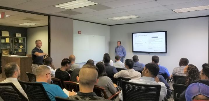 CyberDefenses's tweet photo. Hosted US Department of State International Visitor Leadership Program coordinated by #GlobalAustin. Thank you to our guests for knowledge sharing that helps to build stronger defenses. @MontyStJohn #electionsecurity #protect2020 #cyberintel #cybersecurity #cyberdefenses https://t.co/bxATqcdlWG