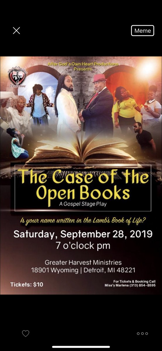 raphaelruff5's tweet photo. Come out and see this outstanding gospel play.✅👍🏾 https://t.co/COcvjpgNGS