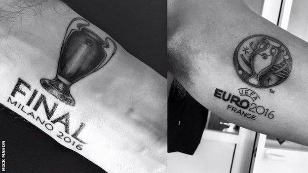 Never forget that Mark Clattenburg has tattoos of the Champions League trophy and European Championship trophy on his arm because he's refereed the finals of both.