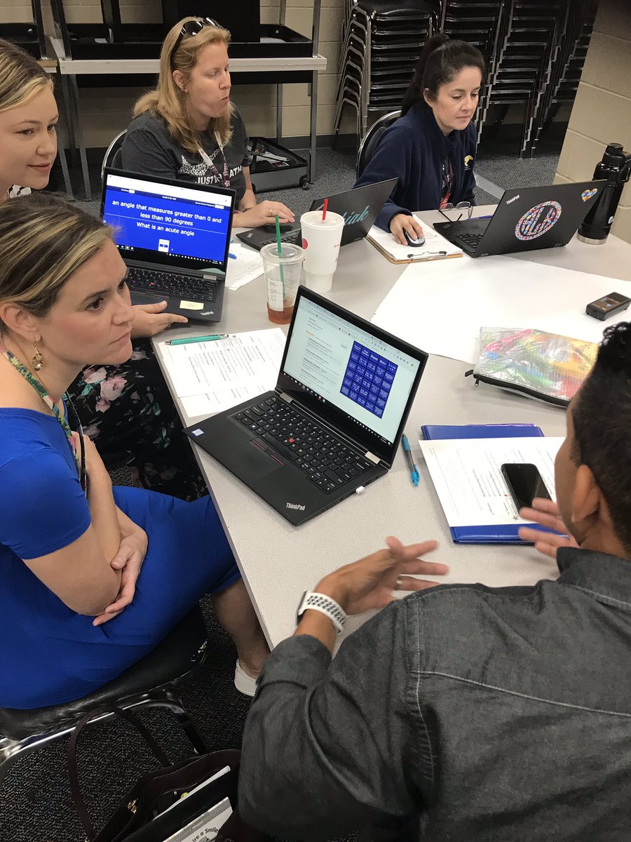 par10818's tweet photo. @JerseyVillageHS  @langhamcreekhs  @cyranchmath  @CyRanchHS  geometry teachers collaborating in digital content in blended learning environment  @cfisdmath @dsdPD https://t.co/G9B4XK1dhe