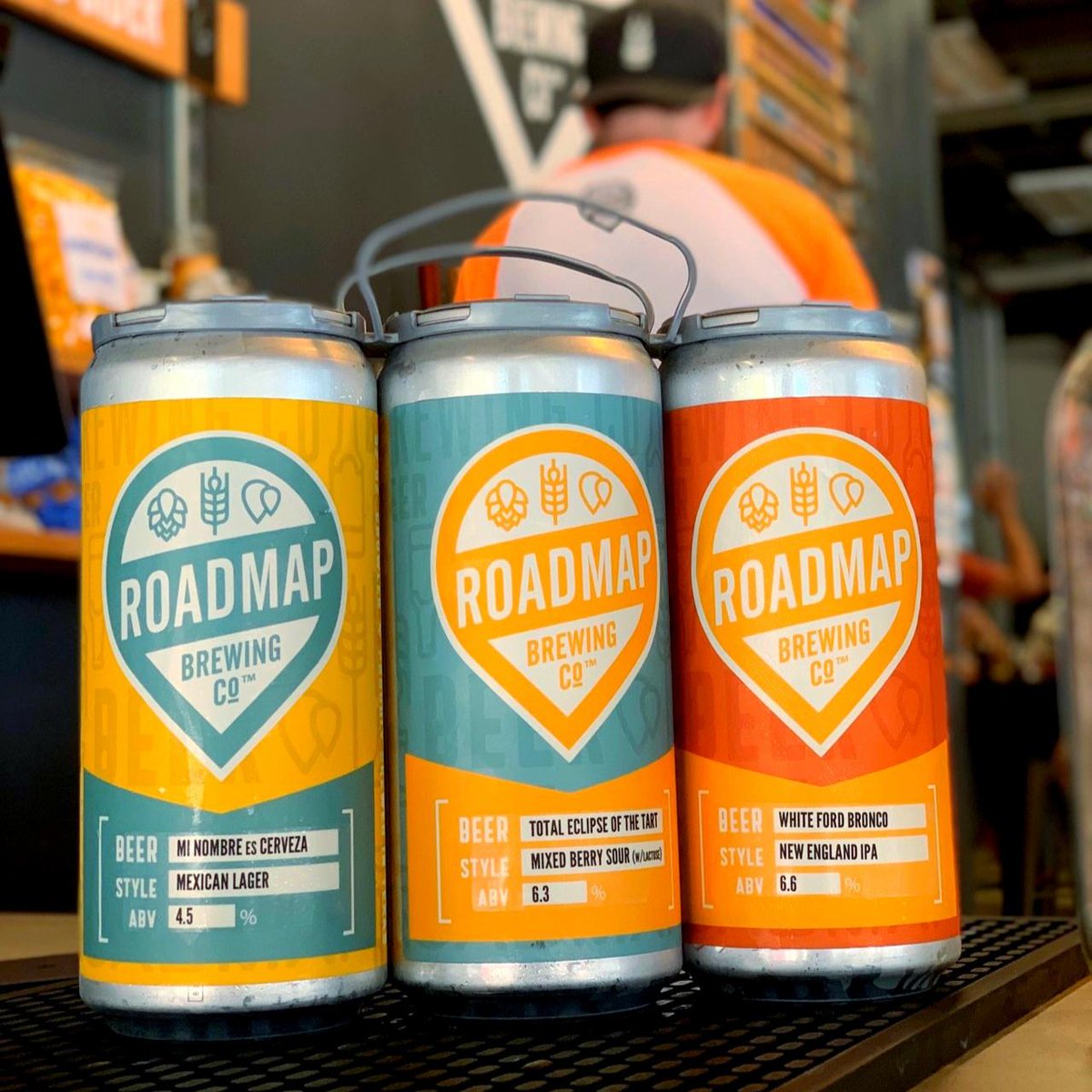 RoadmapBrewing's tweet photo. It's Wednesday - Which means,𝟭𝟱% 𝗢𝗙𝗙 𝗕𝗘𝗘𝗥-𝗧𝗢-𝗚𝗢.. Come grab a pint and stock up to get you through the second half of the week.⁠
.⁠
#RoadmapBrewing #AllRoadsLeadToBeer ⁠
#DrinkLocal #IndependentBeer #Cheers #SATX  #SanAntonioBeer #CraftBeer #DrinkLocal #InstaBeer https://t.co/Rgl2p82n2U