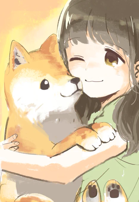 犬で癒されたい 