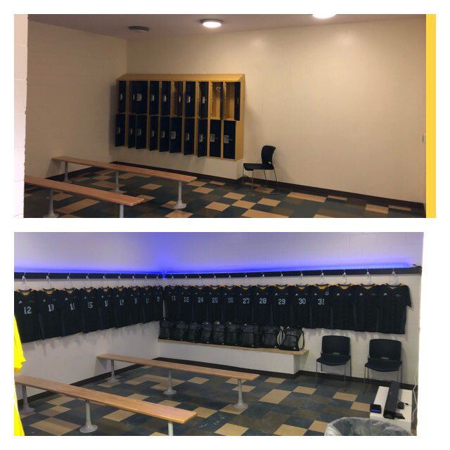 GSW_SOCCER's tweet photo. We moved into our new home this morning! 🏠🏠🏠

It was also Christmas with our @adidas gear package for our players!!

Big thanks to all the people that were instrumental in helping us get the space and turn it into something great!

Check out the before and after pictures!!! 🌪 https://t.co/pSi4N6bUAL