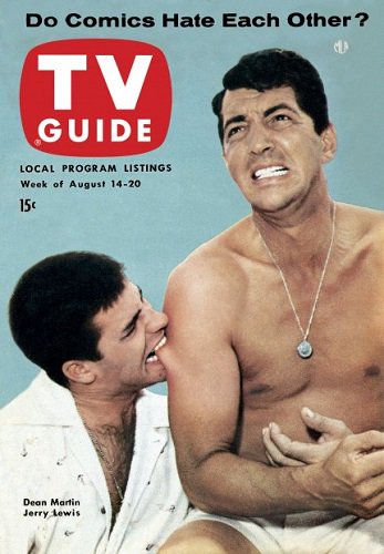 SilverAgeTV's tweet photo. 65 years ago today in 1954, the cover of #TVGuide featured #JerryLewis and #DeanMartin of NBC comedy-musical variety series #TheColgateComedyHour. https://t.co/60VBynOZsC