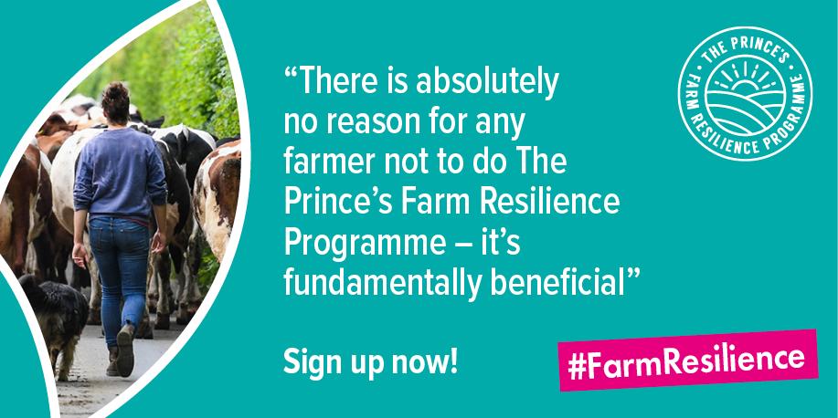 countrysidefund's tweet photo. Not long left to register for The Prince's Farm Resilience Programme. 

Open to family farm business in 15 locations across the UK. 
Could this help you or somebody you know?

Sign up here: https://t.co/mqOvBYpX13 https://t.co/f3kjynzD9I