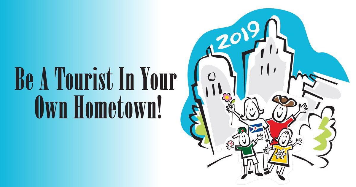 VisitFortWayne's tweet photo. Mark your calendars! 🗓️
On September 8, Be a Tourist in Your Own Hometown invites you to explore 17 #FortWayne attractions—FREE. 😍 #BAT2019
See all participating attractions: https://t.co/cX8o5h7Wk9 https://t.co/HkPLulPLfg