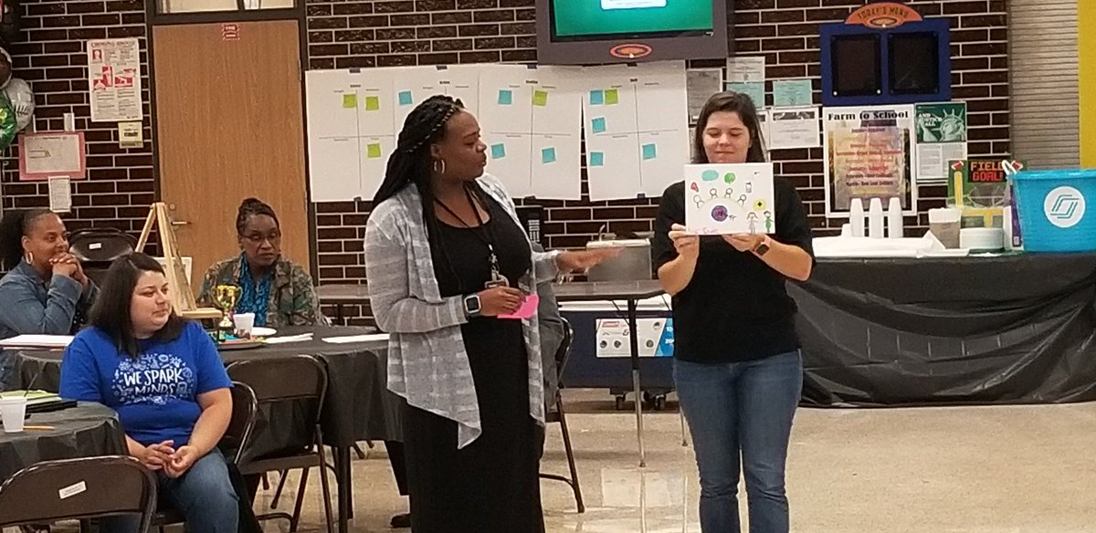SalaizCatherine's tweet photo. Painting RtI with a twist. #GrayElementary
#WeAreAldine
#Championmindset https://t.co/gUR9iuwvmB