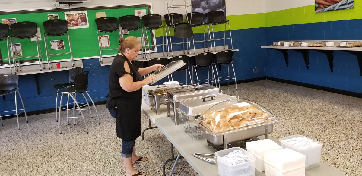 Marty Creech (@mcwow) on Twitter photo Love my parents and brother... making the trek to cook for <a href="/wsfcs/">WS/FC Schools</a> #wsfcselite teachers. Love my parents and brother... making the trek to cook for <a href="/wsfcs/">WS/FC Schools</a> #wsfcselite teachers.