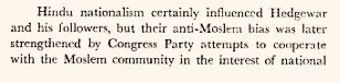 While Savarkar inspired Hedgewar for racial supremacy of Hindus particularly Brahmans early on, Hedgewar took it to next level when Congress vouched for Hindu-Muslim unity on the issue of Khilafat Movement after World War I.