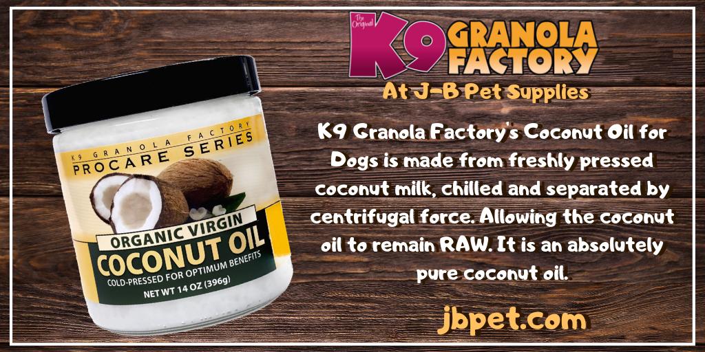 Did you know Coconut Oil is a super supplement for dogs?  It helps elevate metabolism, provides a higher level of energy and vitality, protects from illness and speeds healing. As a bonus, coconut oil improves dog’s skin and coat, digestion, and reduces allergic reactions.