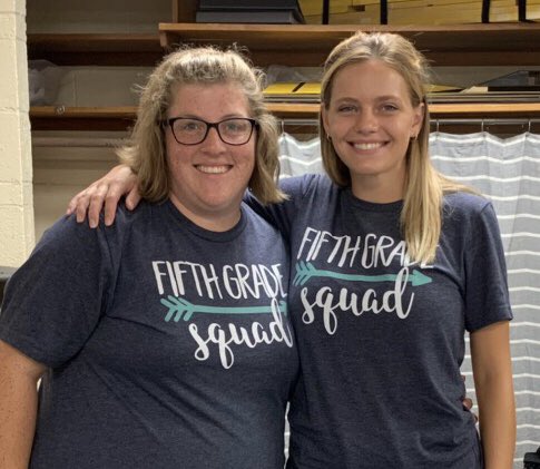 Fifth grade team ready to make it the best/last year for our kiddos!! #WPSProud #WildforMcLean