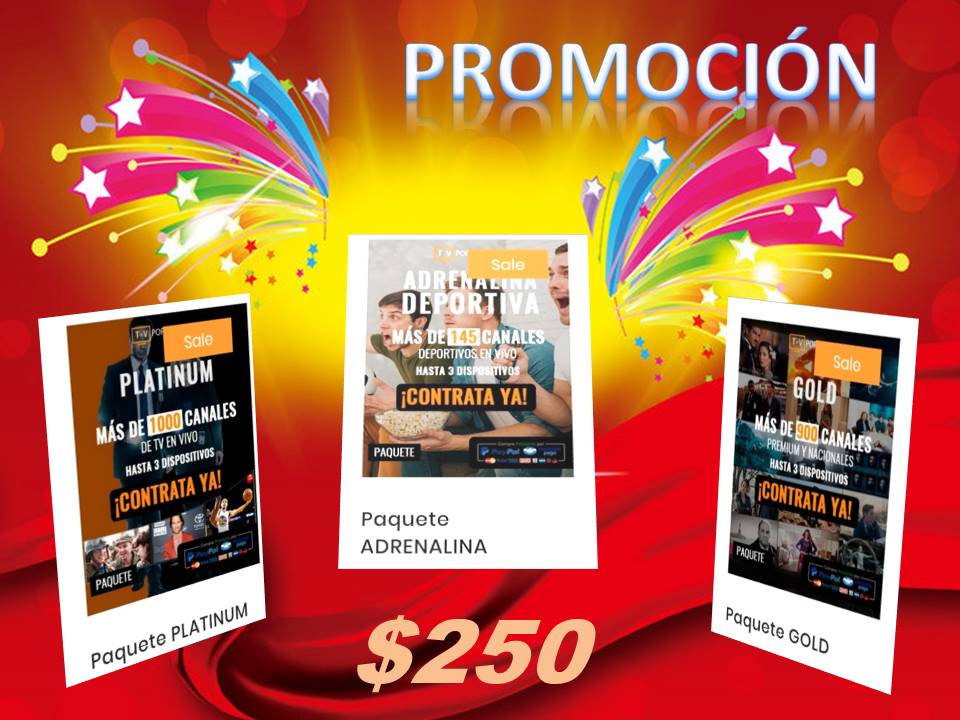 Kazper1828's tweet photo. TODOS LOS PAQUETES DE PROGRAMACION  HASTA LOS MAS CAROS TODOS CUESTAN HOY TAN SOLO $250.00
VISITA NUESTRA PAGINA Y APROVECHA ESTA ¡¡¡¡GRAN PROMOCIÓN!!!!   da click en la liga y compra en nuestra tienda en linea es sumamente fácil TE ESPERAMOS 
https://t.co/6u3da3ltHg https://t.co/E9xDrUprWW