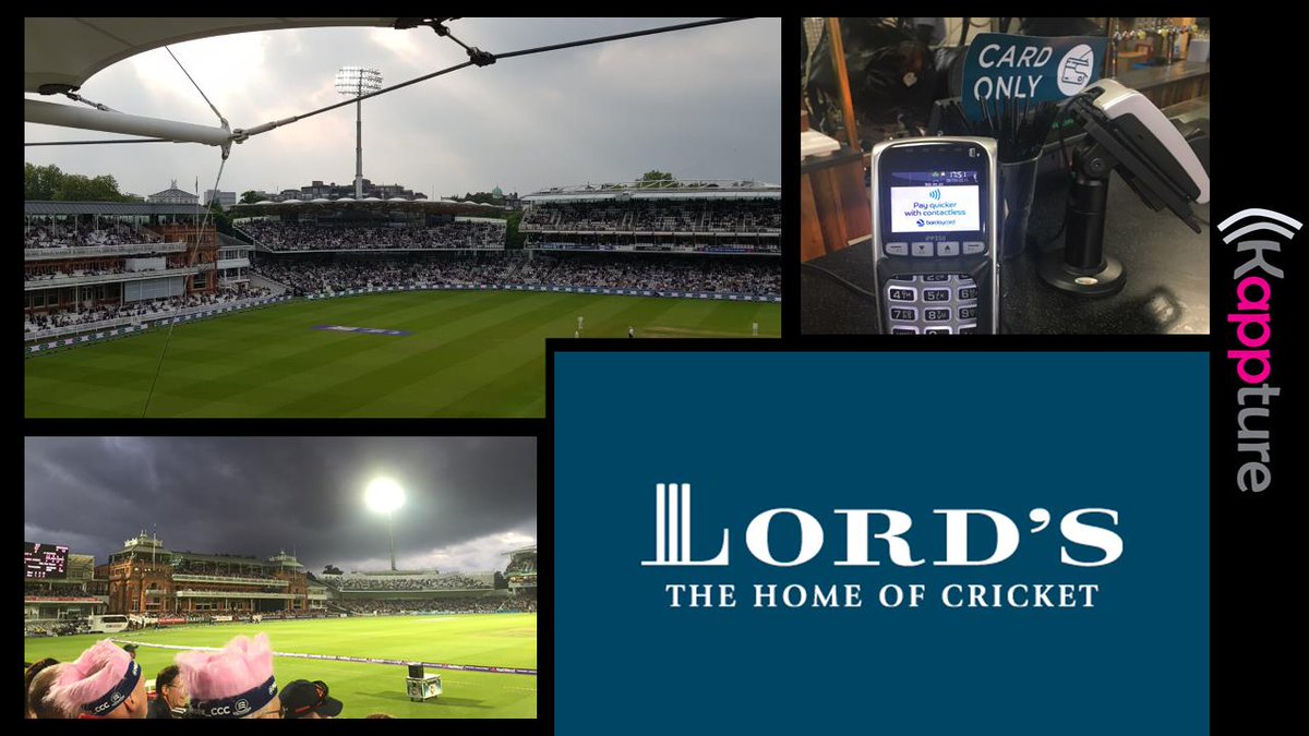 Kappture's tweet photo. Last Thurs saw a new record set for the highest attendance for a domestic T20 in England with an incredible crowd of 27,773 @HomeOfCricket  Today sees the start of the 2nd Ashes Test #EngvAus #Ashes … proud to be involved with the Hospitality Team #EPOS #Payments #Contactless https://t.co/Tk0yFsjp0U