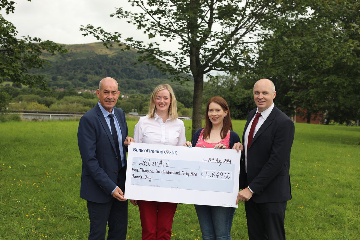 niwnews's tweet photo. ✨A massive thank you to @CIWEM_NI who recently raised a fantastic £5,649 at their annual golf outing @rockmountgc for @WaterAidUK, the international charity that changes millions of lives every year, working in 28 countries to provide clean water, decent toilets &amp; good hygiene. https://t.co/Y0zkSMEJSg