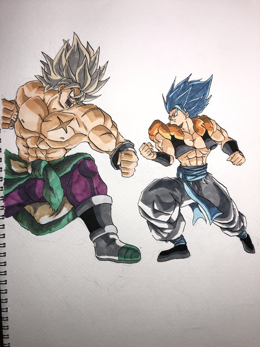 ゴジータvsブロリーのtwitterイラスト検索結果