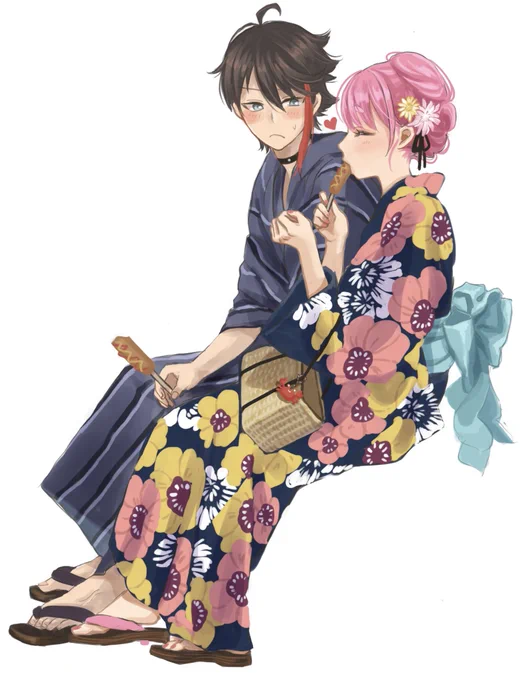 #愛美術館 #さ絵ぐさ 
夏祭り…? 