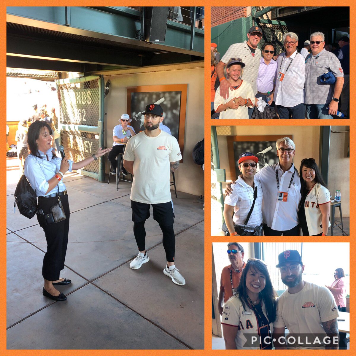 HeidiRacherla's tweet photo. Great #BayBridgeSeries #TriplesAlley event last night w/ @SFGiants and @Athletics at @OracleParkSF! Excited our #SFEB @BankofAmerica clients & community partners @UWBayArea @JumaVentures @RubiconPrograms were able to meet Legend Dave Dravecky
& @KPILLAR4 https://t.co/00HUwdPLca https://t.co/GZKp321lsV