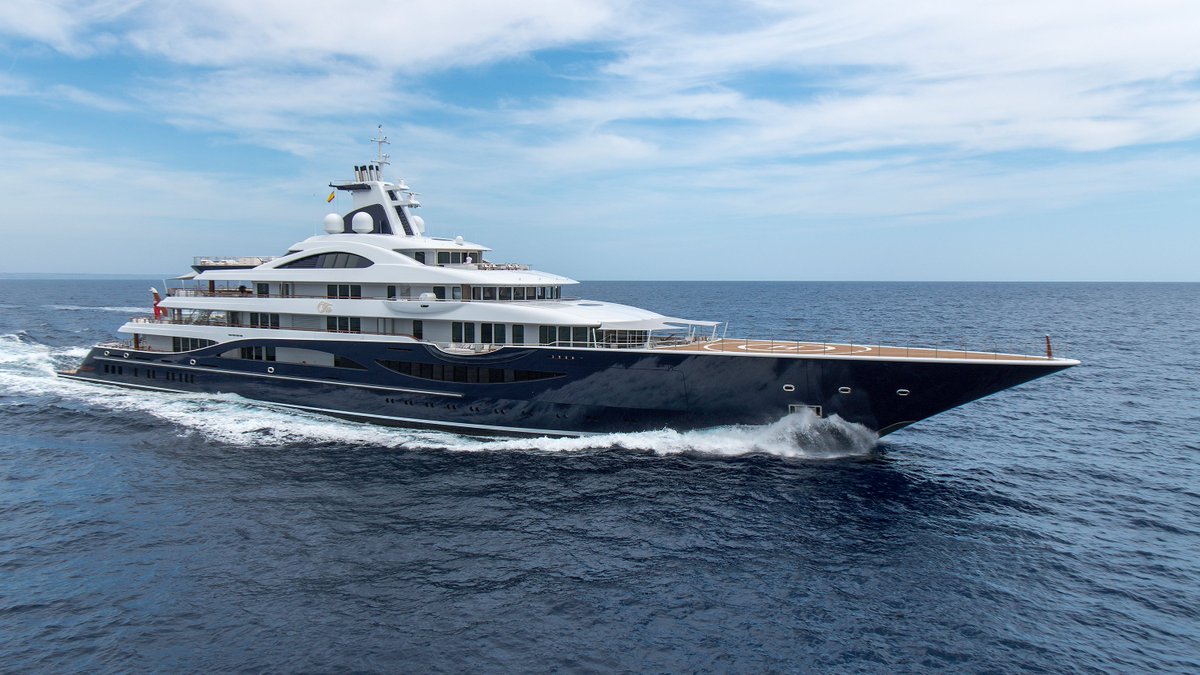 Breaking: Lurssen superyacht TIS will be the largest yacht at the Monaco Yacht Show 2019. The 111m charter yacht will be making her worldwide debut: bit.ly/2YQgSRa #MYS19 <a href="/mys_monaco/">Monaco Yacht Show</a>