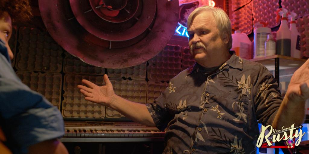 Music is a religion in the electric church. What are you listening to today, friends? #HereComesRusty