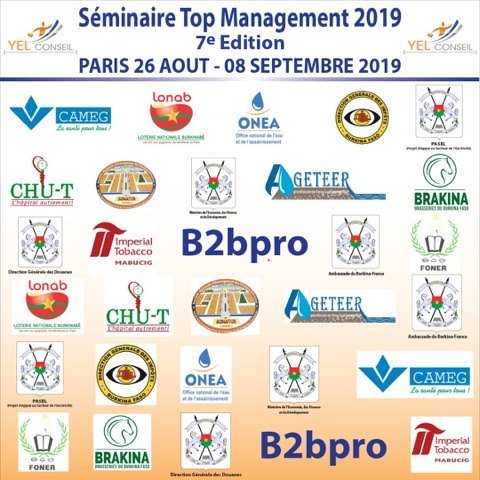 B2BPro1's tweet photo. La 7eme ��dition des séminaires TOP MANAGEMENT se déroulera du 26 aout au 8 septembre à Paris. 
Formateur principal le député français Stephane Demilly
Pour y participer contactez nous: +225 03114939 / +226 70225522 https://t.co/nsdCERXI4o