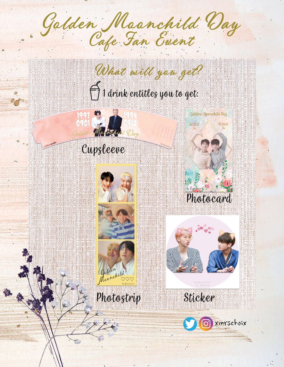 xmrschoix's tweet photo. [#GoldenMoonchildDay🇸🇬]

📅 Sept 21-22,2019
🕰 8AM-11PM
📍 Coffee Smith Bedok Mall @coffeesmith_bm 

Donation drive link: https://t.co/5ncHYtUUr0

Please help me to RT fam! 💜🙇🏻‍♀️

Thank you!🙏🏻

@BTS_twt #Namjoon #Kookie #BTS #방탄소년단 #ARMY #cupsleeveevent #NamKook #RM #JUNGKOOK https://t.co/ptRqxRwOaa