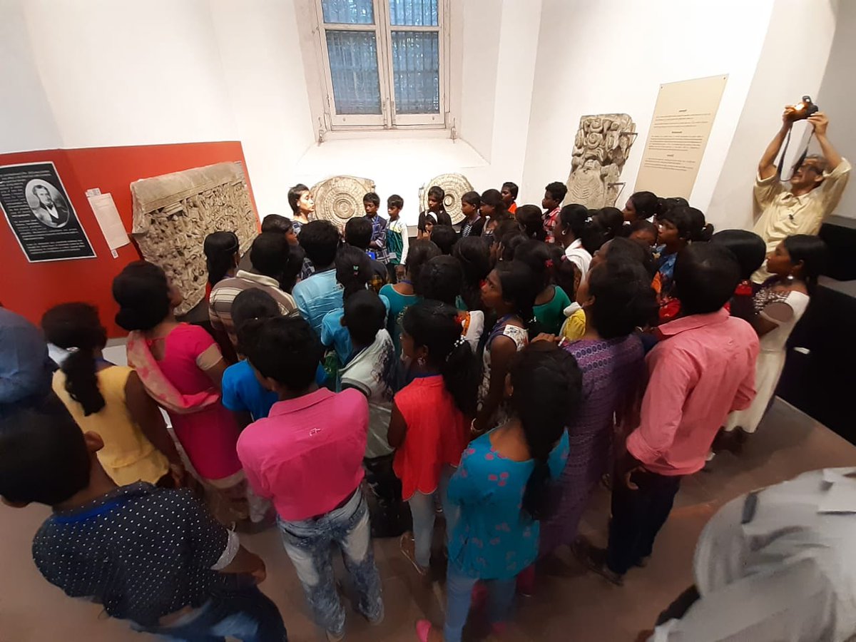 KolIndian's tweet photo. Underprivileged Santhal ,an ethnic community of West Bengal from Bolpur had the first ever privilege to experience the Indian Museum galleries on the eve of 73rd Independence Day Celebrations. The children were brought to Indian Museum Kolkata and given a guided tour and a lunch. https://t.co/DYUMjK8GJB