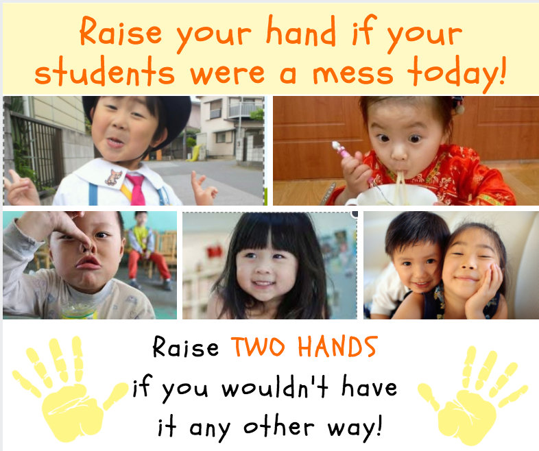 linglabglobal's tweet photo. Ever have one of those days in your VIPkid classes?  How do you feel about rowdy kids?  I tend to love them even more!
Retweet with your best rowdy kid story!
#thevipkidlife https://t.co/lLUK2qJDCb