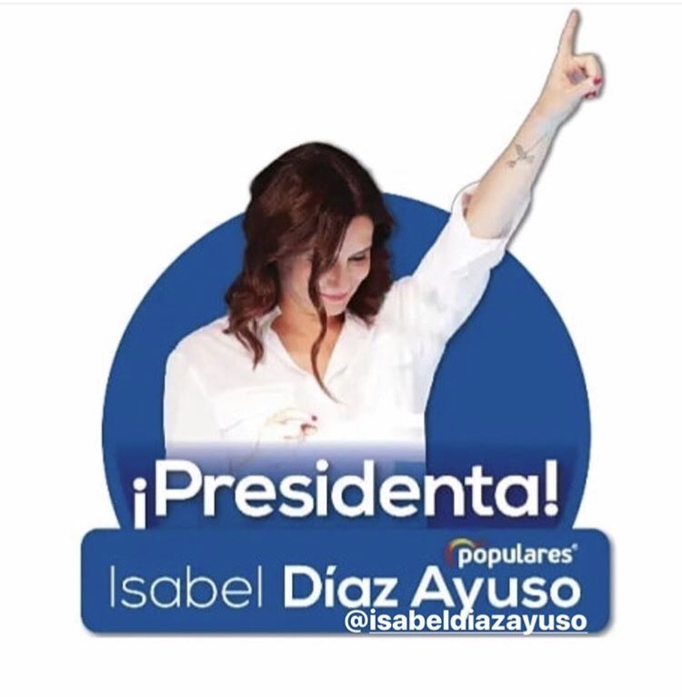 ¡Enhorabuena! <a href="/IdiazAyuso/">Isabel Díaz Ayuso</a> Presidenta de la Comunidad de Madrid #AyusoPresidenta <a href="/ppmadrid/">PP Comunidad de Madrid</a> <a href="/PPalgete/">PPalgete</a> <a href="/ComunidadMadrid/">Comunidad de Madrid</a>