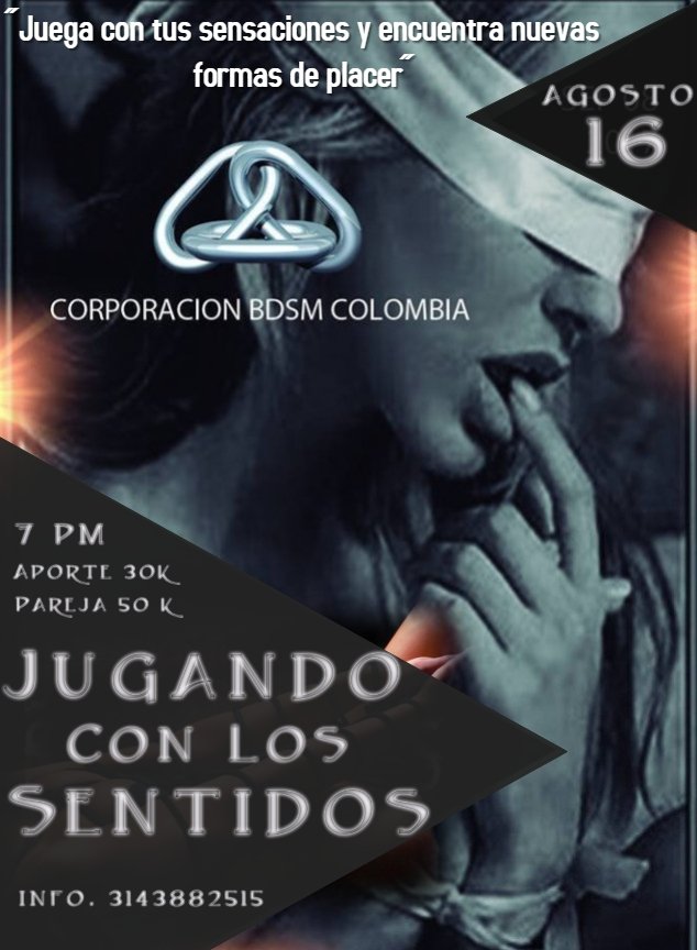 BDSMCOLOMBIA1's tweet photo. Compartimos estas invitaciones de la Corporación BDSM Colombia.
#BDSMComunnity #BDSMColombia #BDSMBogota
#MovidaBDSM
#VidaBDSM
#EventosBDSM #CulturaBDSM #AprendoBDSM #SanoSeguroConsensuado #PracticoBDSM #JuegosBDSM
#AmoElBDSM https://t.co/DovkKa5PXY