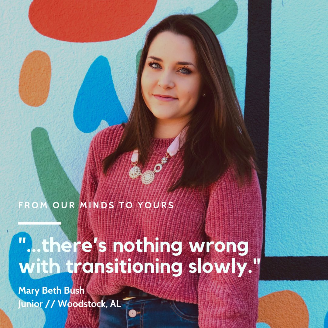 UABCM's tweet photo. @m4ryb3therz has some advice on the huge transition to college that #UA23 is about to face. Head over to our blog for some encouragement! https://t.co/gUm3INChK2