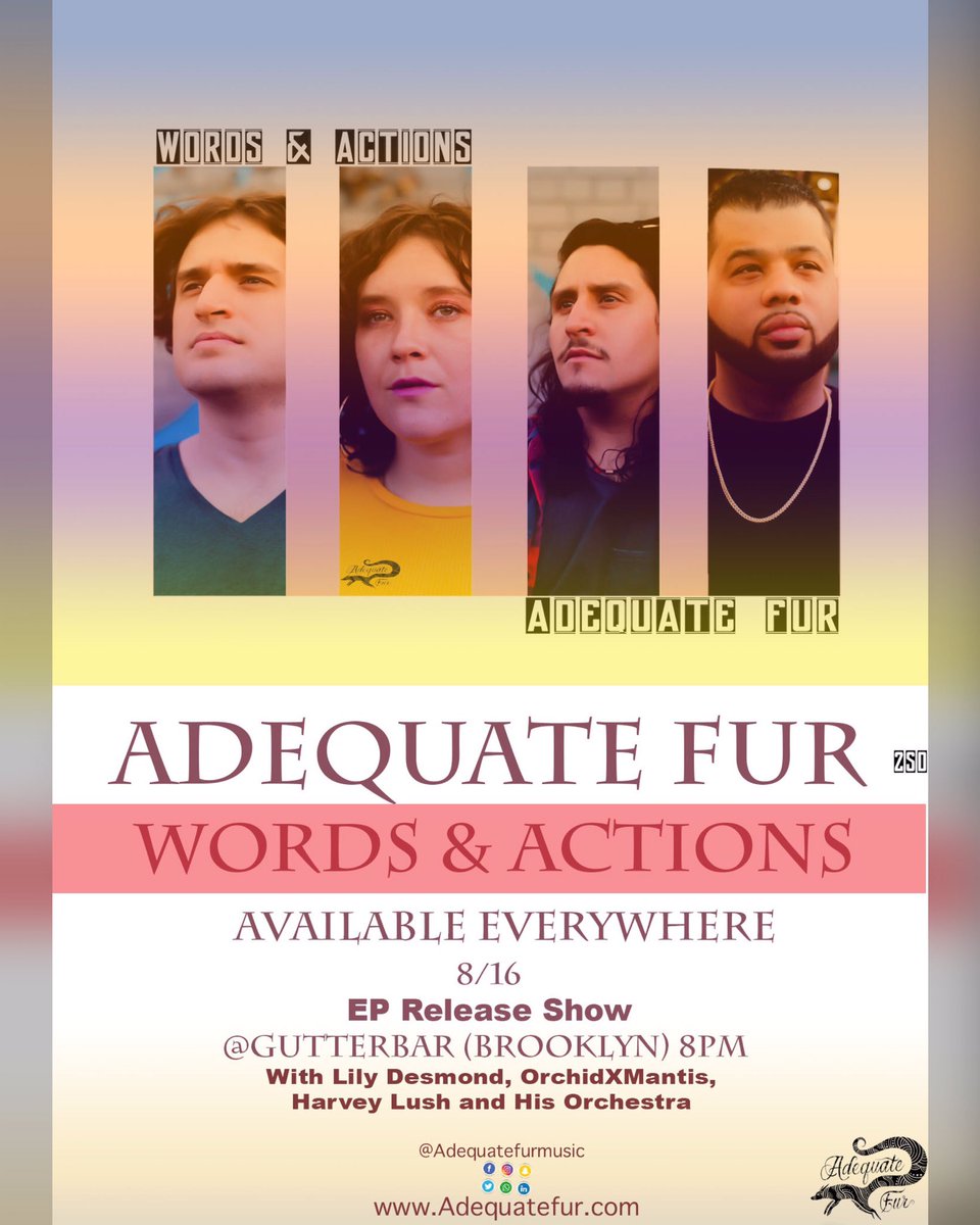 Two more daysssssss🙌 #adequatefur #eprelease #friday