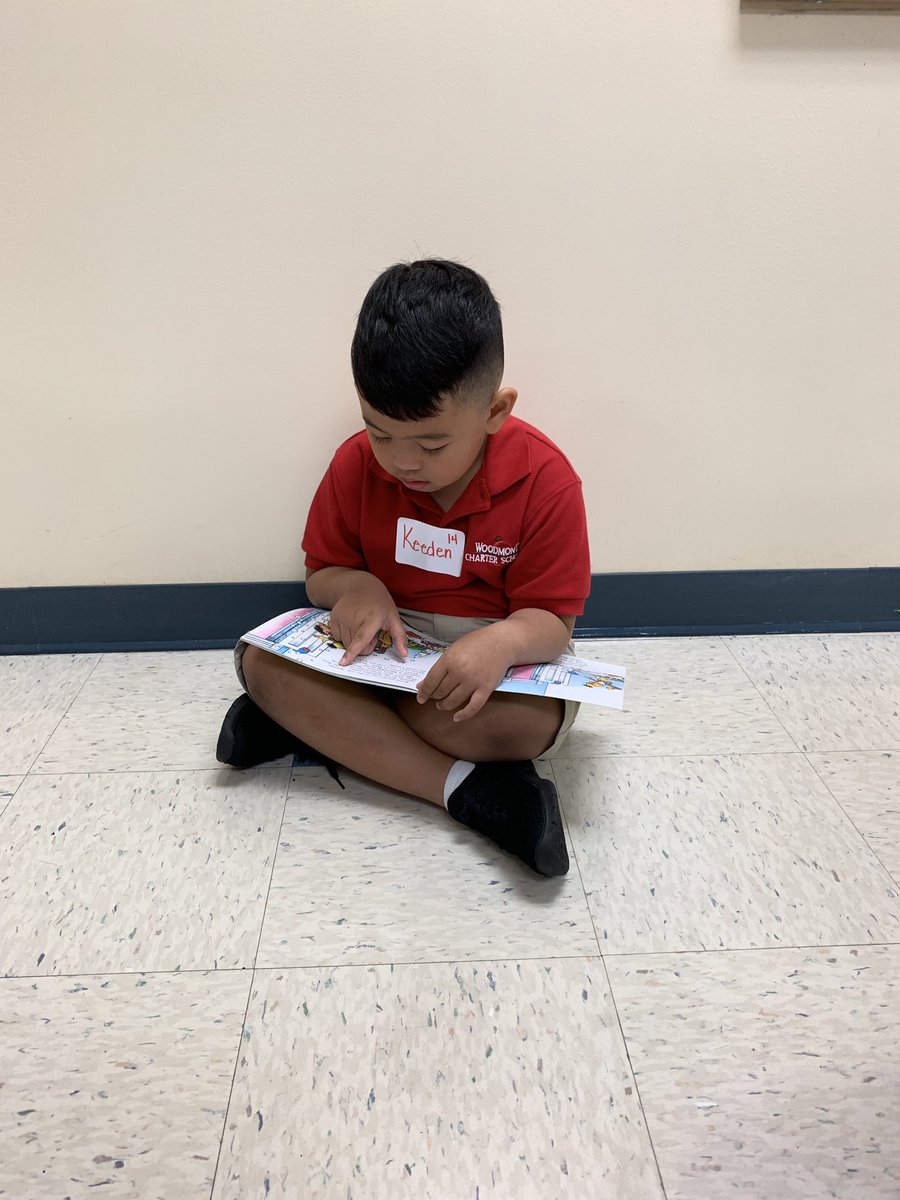 kinderMissMill1's tweet photo. Today we talked about what it means to be independent. We are going to work in building stamina for how long we can read independently. @WoodmontCharter @JCrtwood @RCaldwell_CSUSA https://t.co/HHoNbUiitX