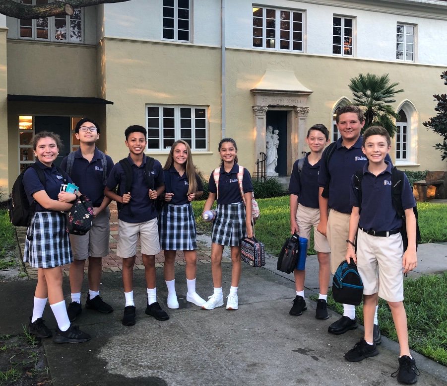 stjcspanthers's tweet photo. Welcome back! It has already been a joyful reunion and an exciting first day as we kick off the 2019-2020 school year! https://t.co/kl5rQrmcoM