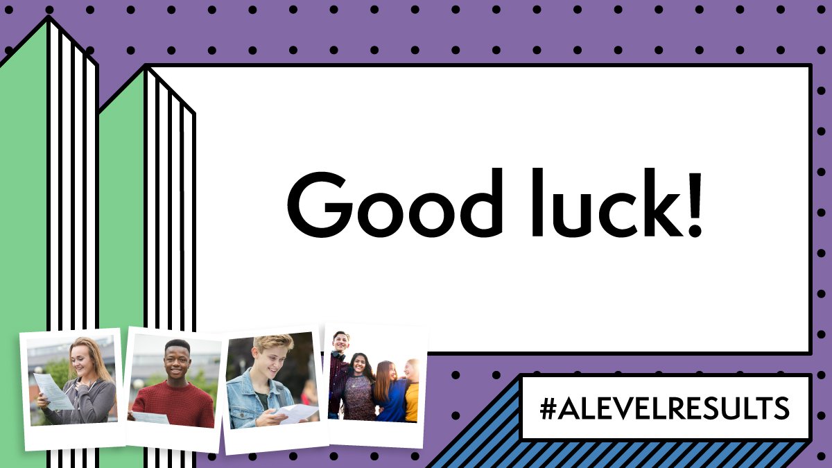 educationgovuk's tweet photo. Good luck to everyone today. Remember if you didn’t quite get the results you wanted you can call the #ExamResults Helpline for free impartial advice on 0800 100 900. #itsyourfuture 🎓📚 https://t.co/98d6sDo9XC