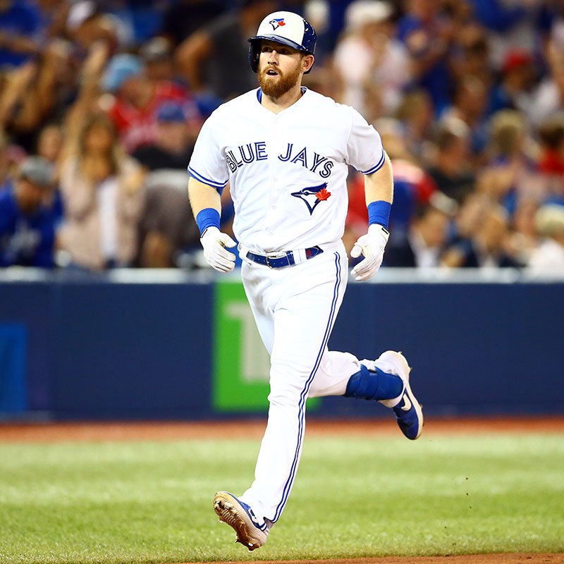 BlueJays's tweet photo. Billy McDINGERS 💪😃

@Billy_McKinney has been recalled three times this season. He's homered EVERY time in his 1st start back!

@BudweiserCanada https://t.co/WcRsnpjCdx https://t.co/81Y0G0c56Z