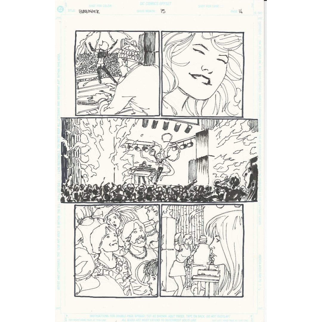 #Layout page from #Harbinger. I got to this story too late to get rendered pencil or inked #interior. #Art #Artist #Comic #ComicArt #Illustrator #Sketch #Drawing #Illustration #InteriorPage #Published #PublishedArt #Valiant #StayValiant #ValiantComics #BarryKitsonArt #BarryKitson