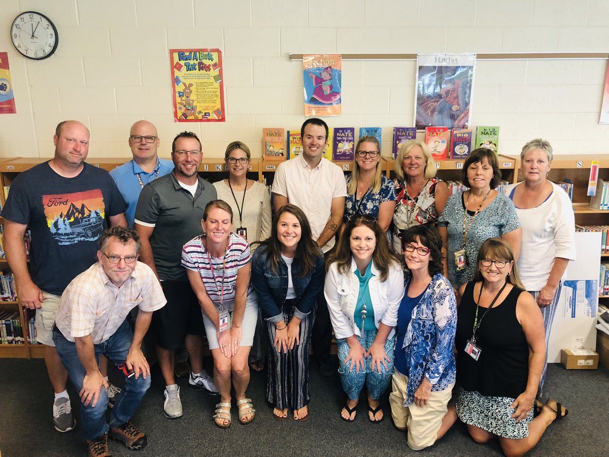 “Make the library a positive place! We would rather lose a book than lose a reader.” -Colby Sharp <a href="/newsHgts/">Holland Heights</a>
Special thanks to <a href="/colbysharp/">Colby Sharp</a> and <a href="/hilwmu/">High Impact Leadership for School Renewal</a> for inspiring the teachers at Holland Heights Elementary today!
#hpsproud, #MichiganLiteracy