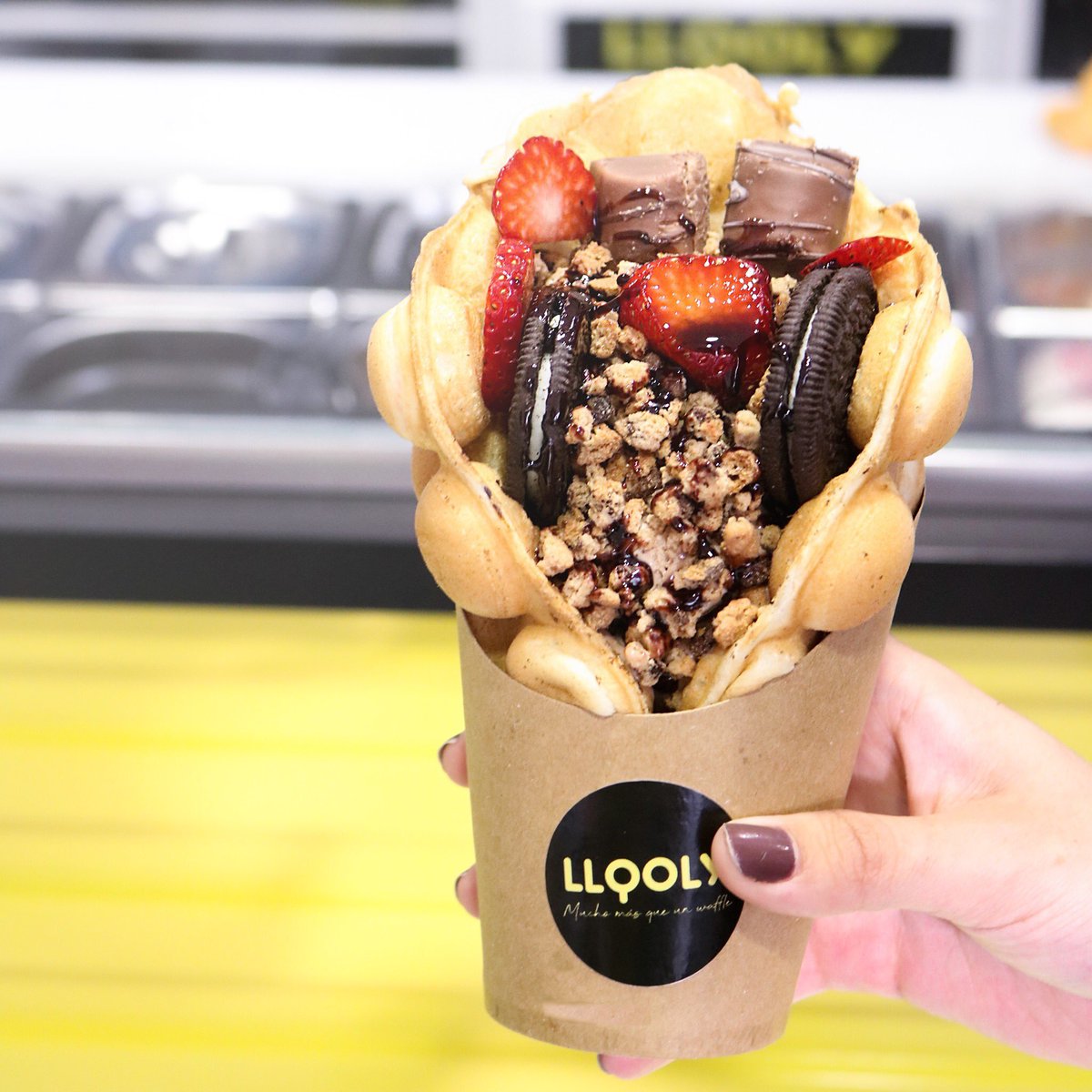 ¡Siempre es buen momento para uno de nuestros riquísimos Bubble Waffles!

¿Te gustaría abrir esta franquicia? 
Solicita información sin compromiso en él siguiente enlace 👉 franquiciasenespaña.es/franquicias/ho…

#franquiciamuyrentable #franquiciasenespaña #franquiciallooly #abrelatuya