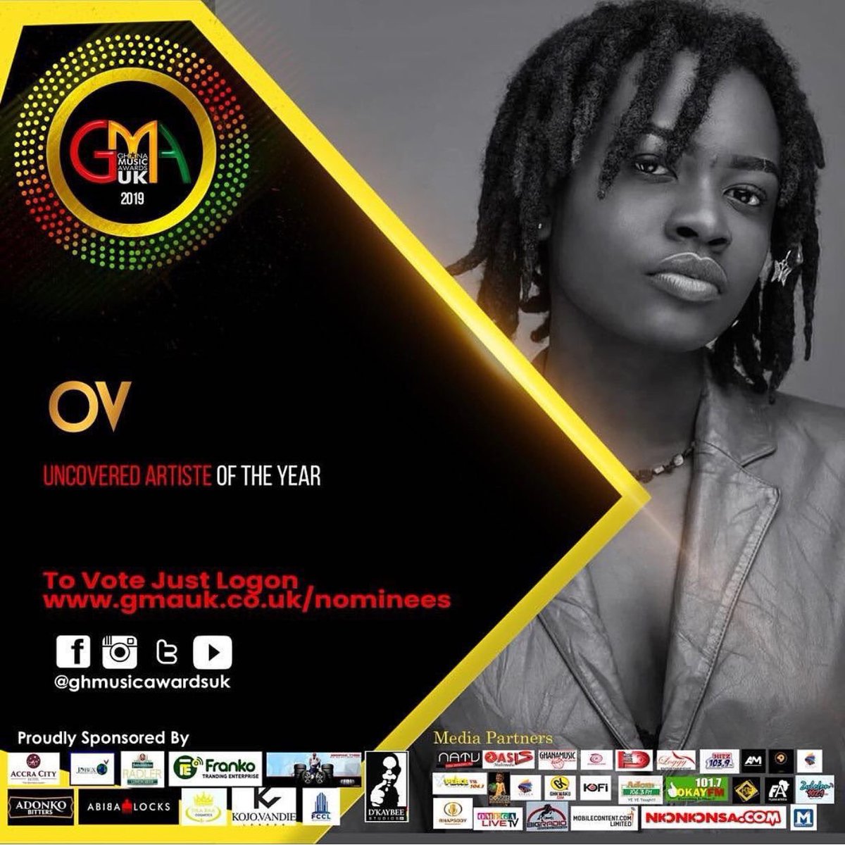 BlaqboyRalph's tweet photo. Guys pls let’s all make this happen by voting now for #SuperStar OV to win GMAUK 2019 Uncovered Artiste Of The Year !🔥🙌🏻💯👊🏻🙏🏻 https://t.co/vqkQeNq2Pe