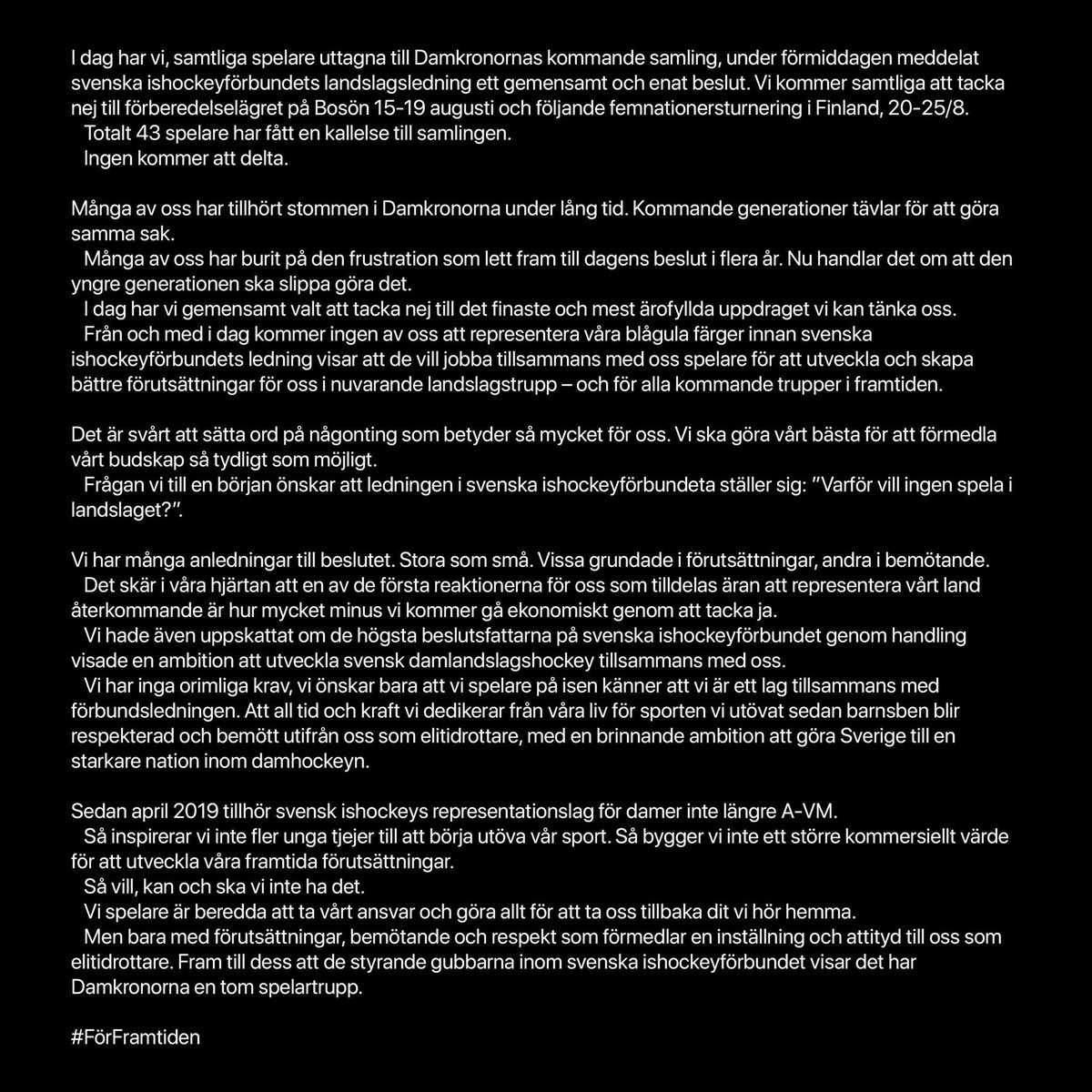 #FörFramtiden