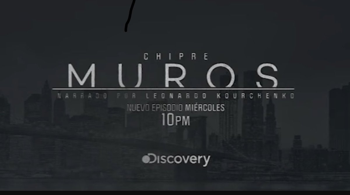 #Hoy #Miércoles #CapítuloDeEstreno de #Muros: una investigación de Discovery sobre las fronteras.  Con la narración de <a href="/lKourchenko/">Leonardo Kourchenko</a> <a href="/marthadebayle/">marthadebayle</a> @karlaiberiaoficial <a href="/enriqueenvivo/">Enrique Hernández Alcázar</a> y <a href="/warkentin/">Gabriela Warkentin</a> Hoy un placer que sea mi turno a las 10:00pm por @tudiscovery en el 251 de #sky