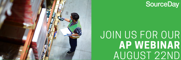 SR_MFG_ERP's tweet photo. Attention #InforVISUAL users, you asked for AP Automation, and @SourceDay delivered! Please join us for a webinar on August 22nd where we will discuss turbocharging your AP processes. Register here: https://t.co/zvTI7Zce1V #3WayMatching #Vouchers #MasterProcurement #APautomation https://t.co/UzOSePLYKz