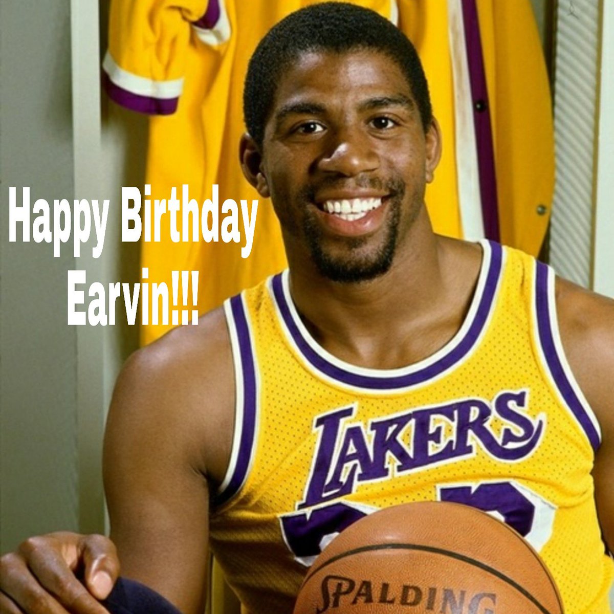 basketafterkobe's tweet image. Hoy cumple 60 años #EarvinMagicJohnson.
Miembro del Salón de la Fama del Baloncesto, ganador de 5 títulos de la NBA, 3 trofeos de Jugador más Valioso y una medalla de oro en JJ.OO.