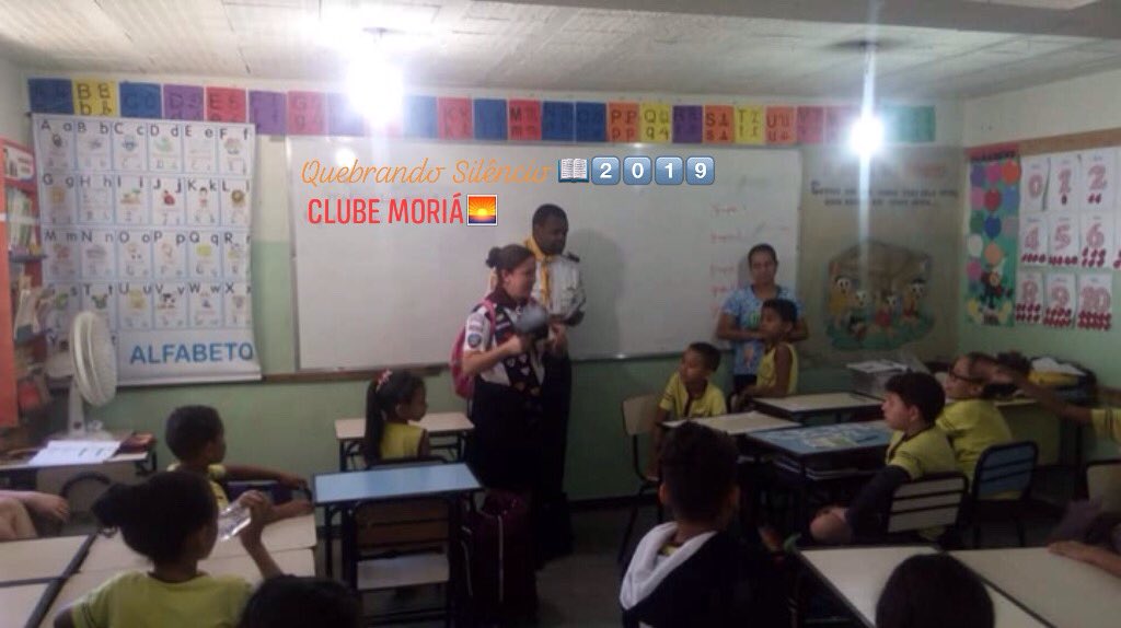 clubemoria's tweet photo. Quebrando Silêncio 2019 @DesbravadorAmo @laura_septima @gracinhalara @ghenykryart @gladysguayaquil @prertonkohler @kellynhadr @JovemAdventista @emilioabdala @iasdsudamerica @belobelomarcelo @natinho_11 @pastortedwilson @WallaceEsterci @elardcabrera #quebrandoosilencio #nasescolas https://t.co/0Id0dwxnAS