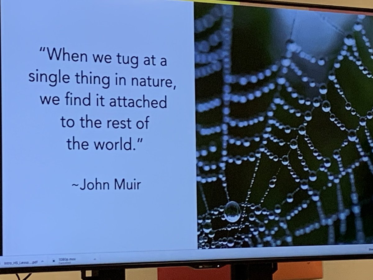 Connecting students with their world. Great session with Jessica &amp; <a href="/ecorise/">EcoRise</a> Looking forward to exploring sustainability with students #AISDGameChanger